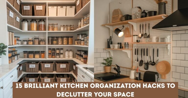 15 Brilliant Kitchen Organization Hacks to Declutter Your Space