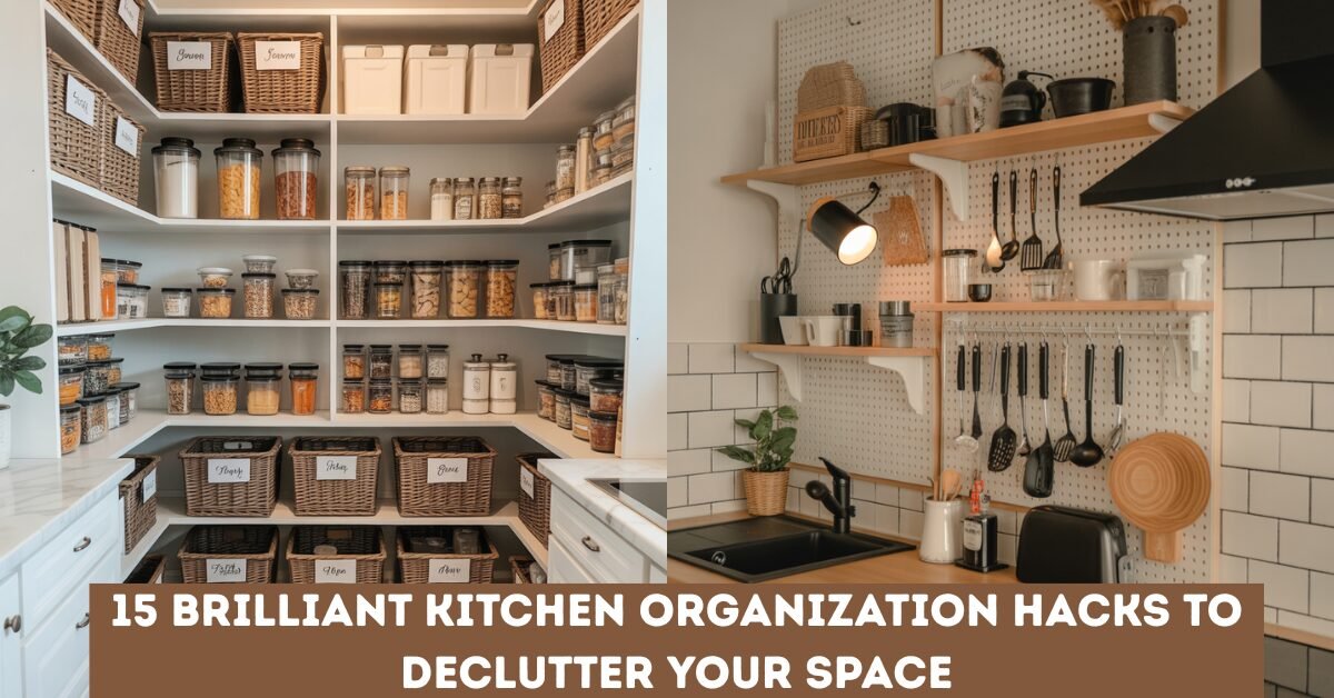 15 Brilliant Kitchen Organization Hacks to Declutter Your Space