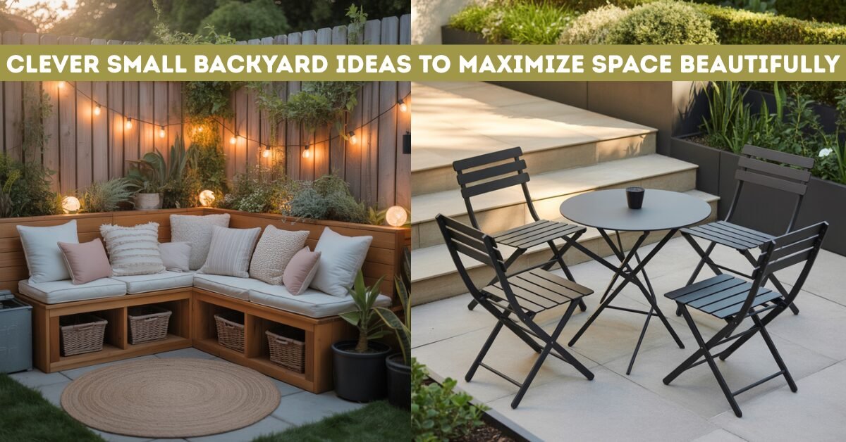 clever small backyard ideas that maximize space
