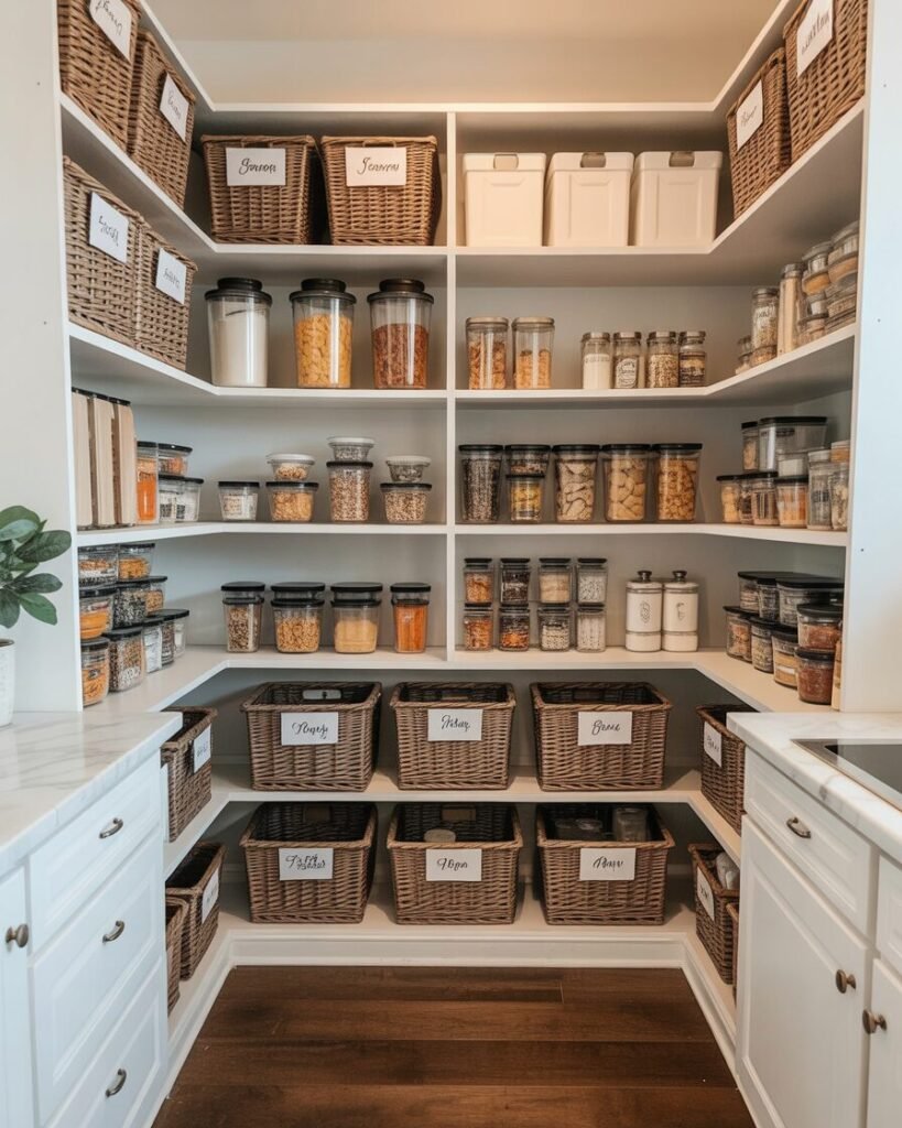 Kitchen organization hacks pantry zones