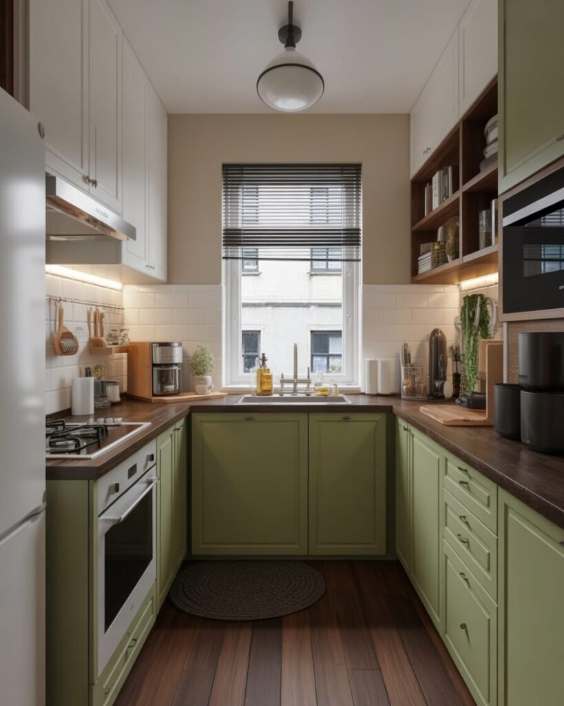 Small kitchen makeover efficient layout