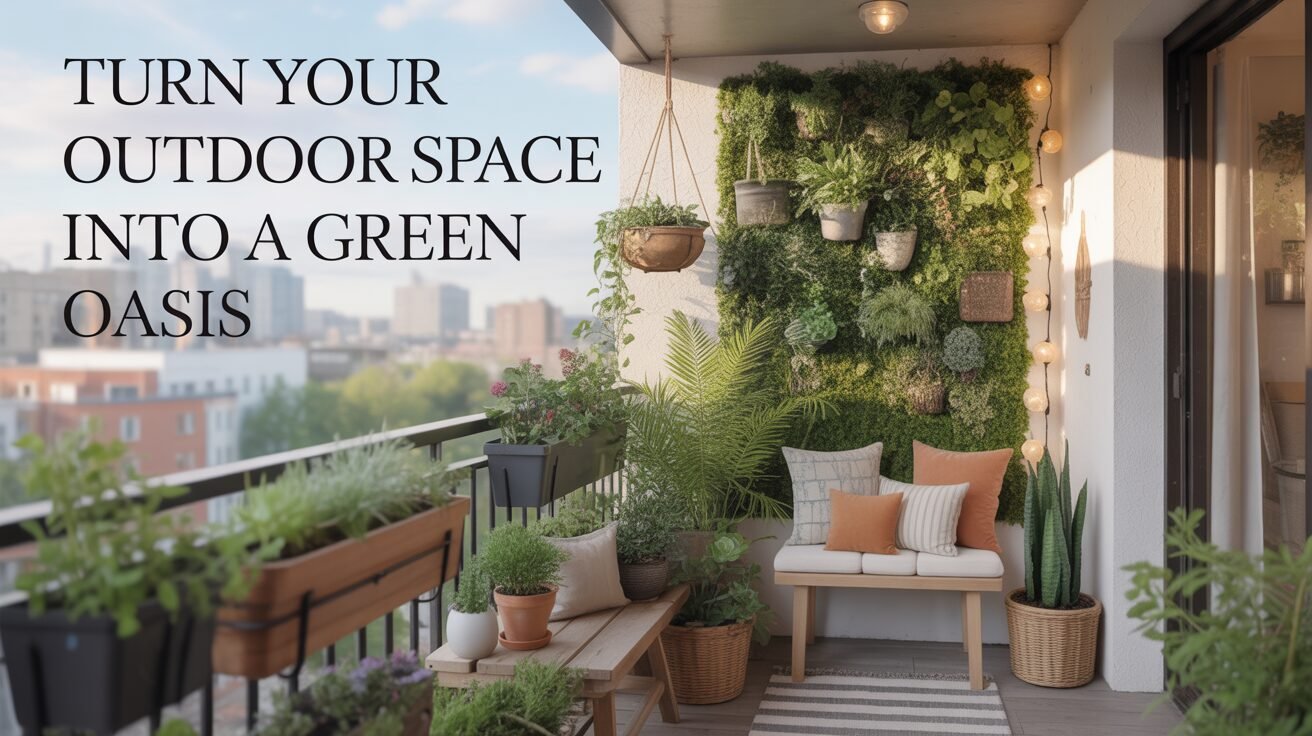 Apartment Balcony Garden Decor Ideas
