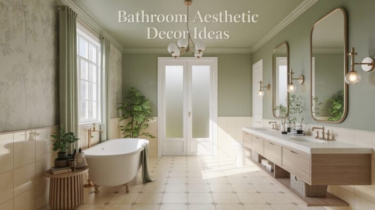 Bathroom Aesthetic Decor Ideas