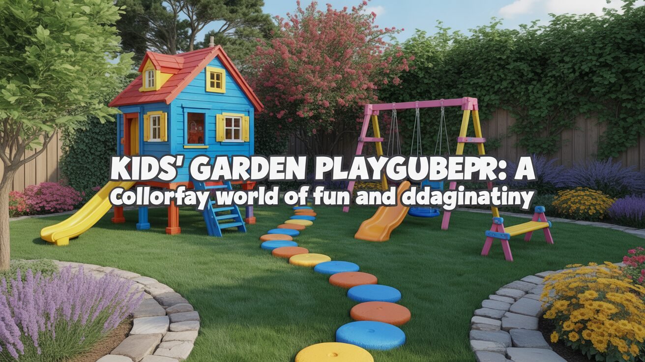 kids’ garden playground
