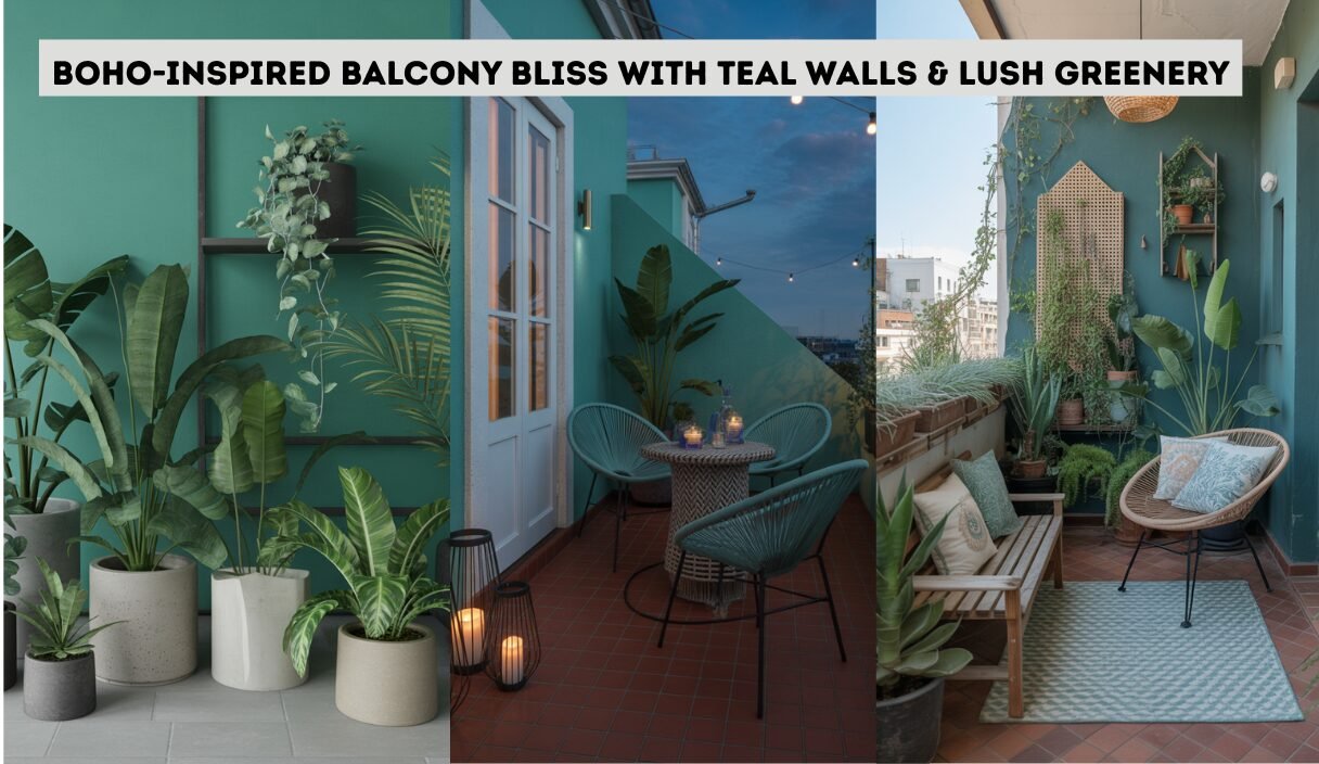 Boho-Inspired Balcony Bliss