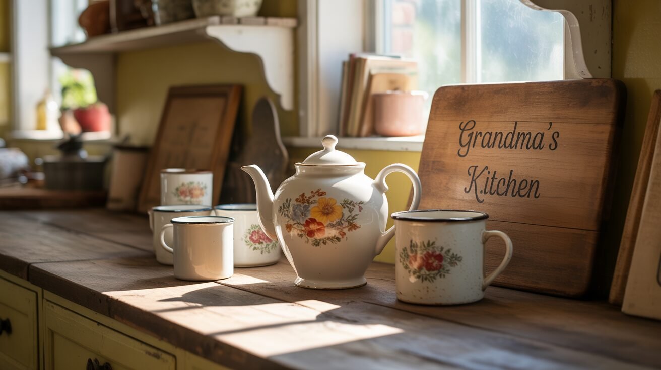 Thrifted Kitchen Decor