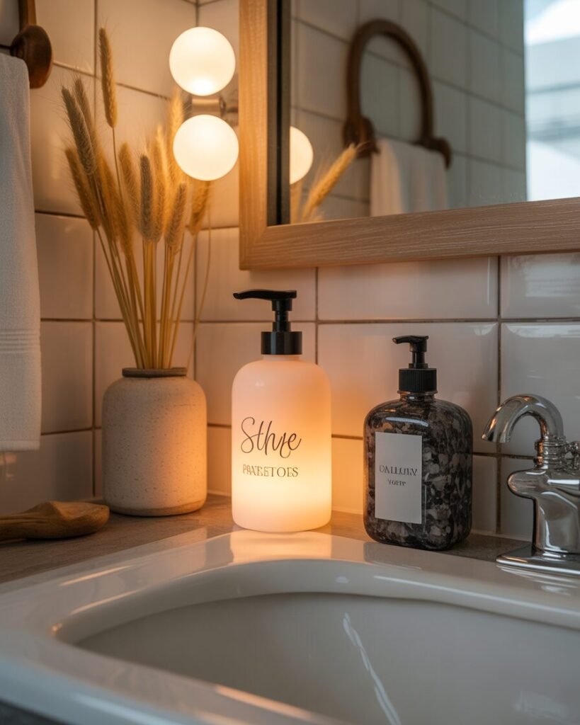 Spa-like bathroom ideas fragrance