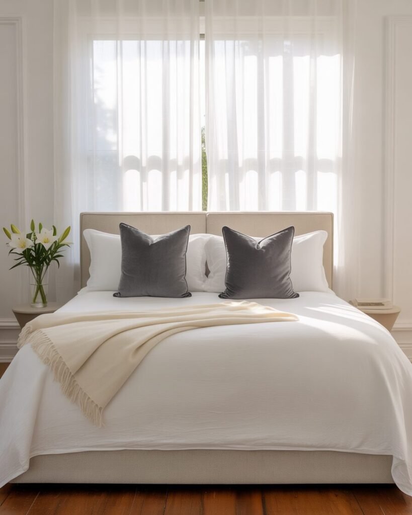 Symmetry in layered bed design.