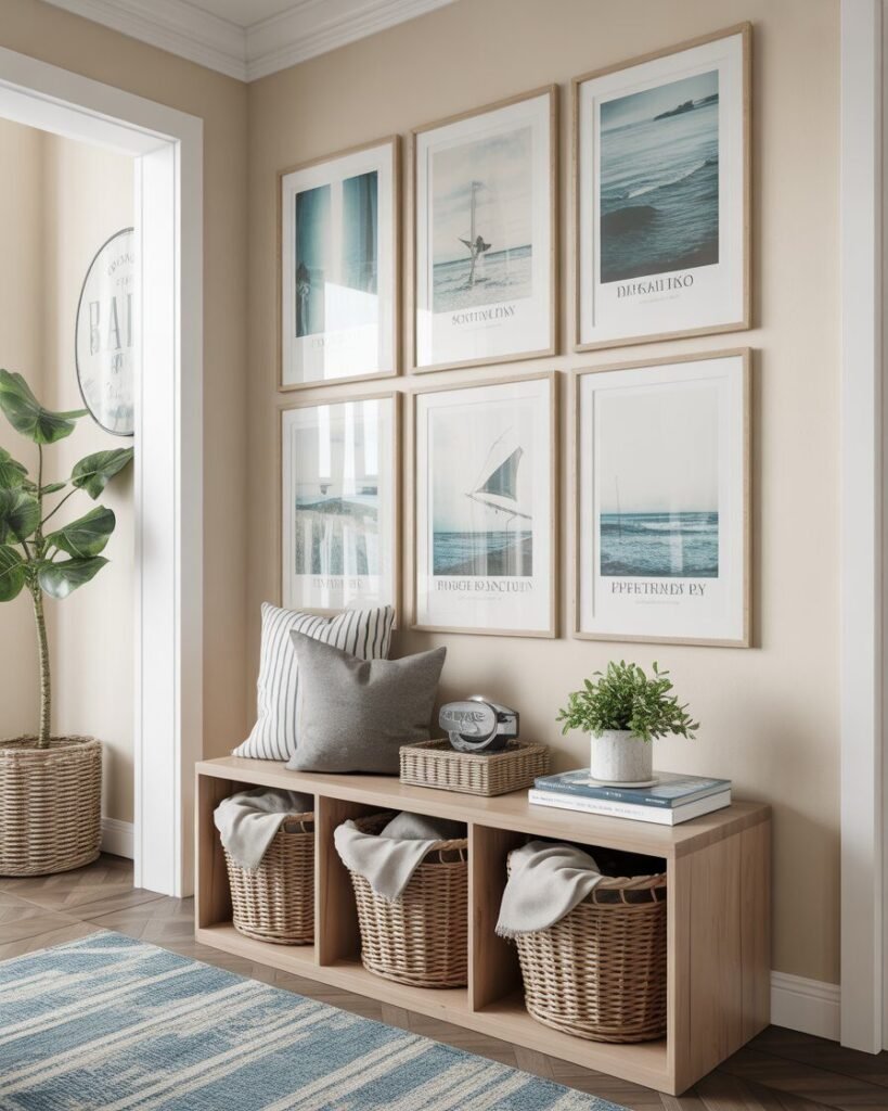 Coastal prints and wall art decor