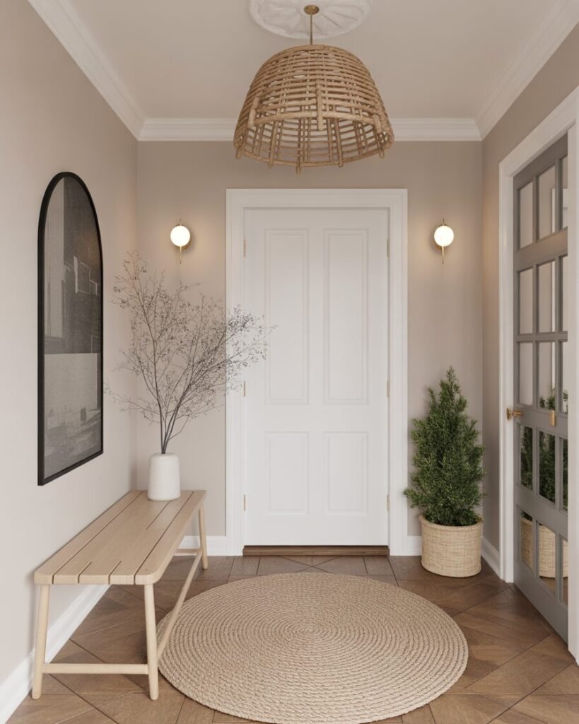  Minimalist modern coastal entryway