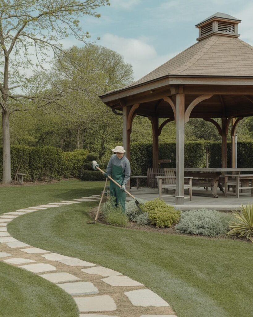 Maintaining high-end backyard design