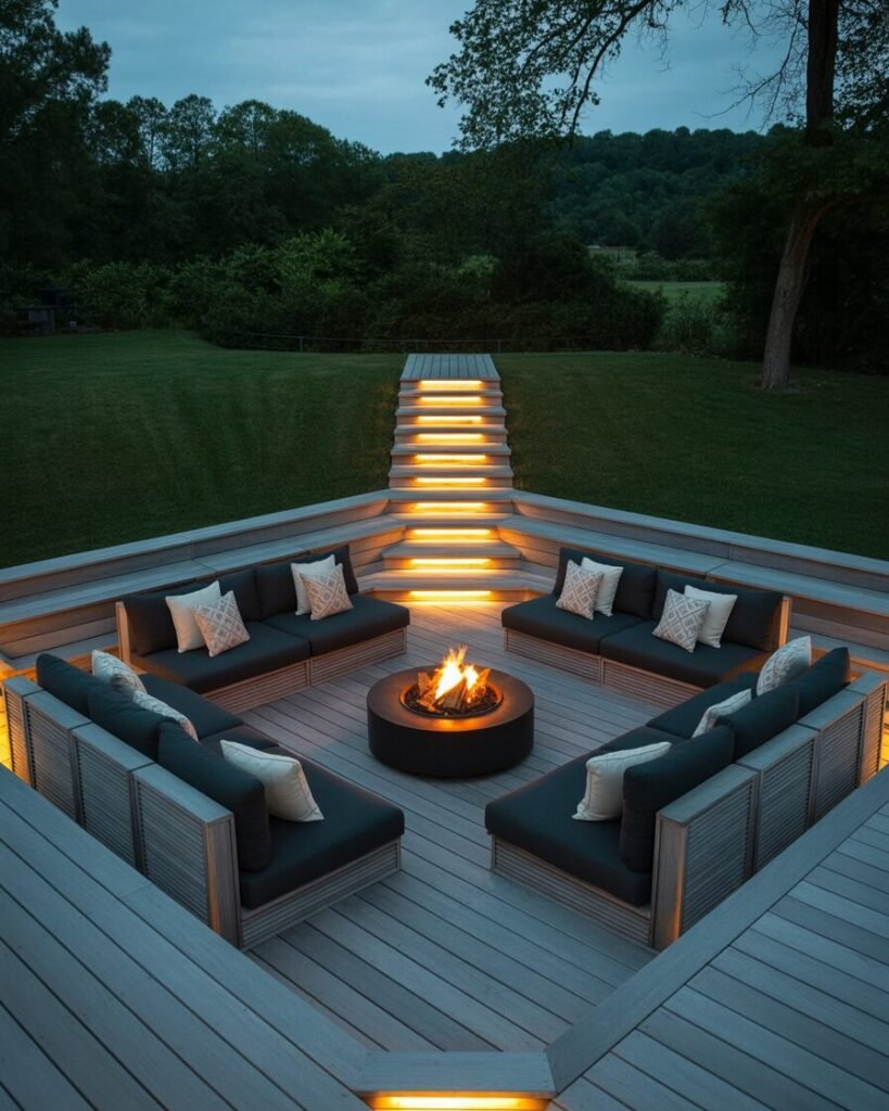 Stunning Deck Ideas to Upgrade Your Outdoor Living Space 12