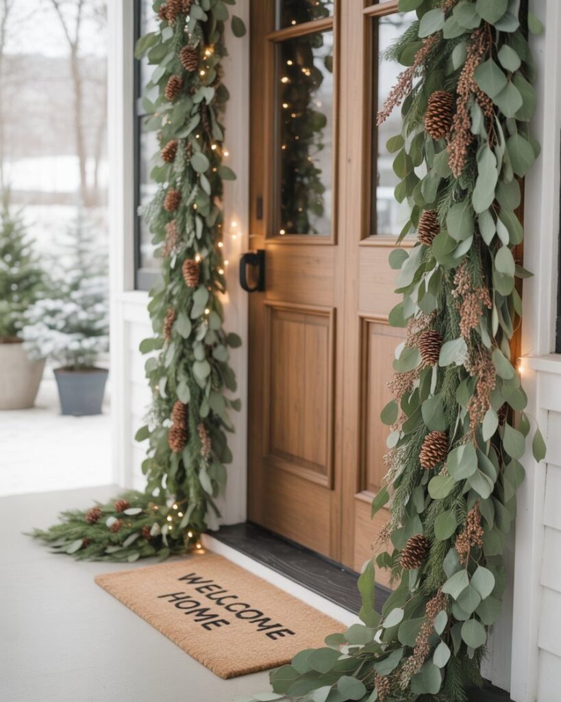 Stunning Christmas Entryway Ideas to Welcome Guests in Style