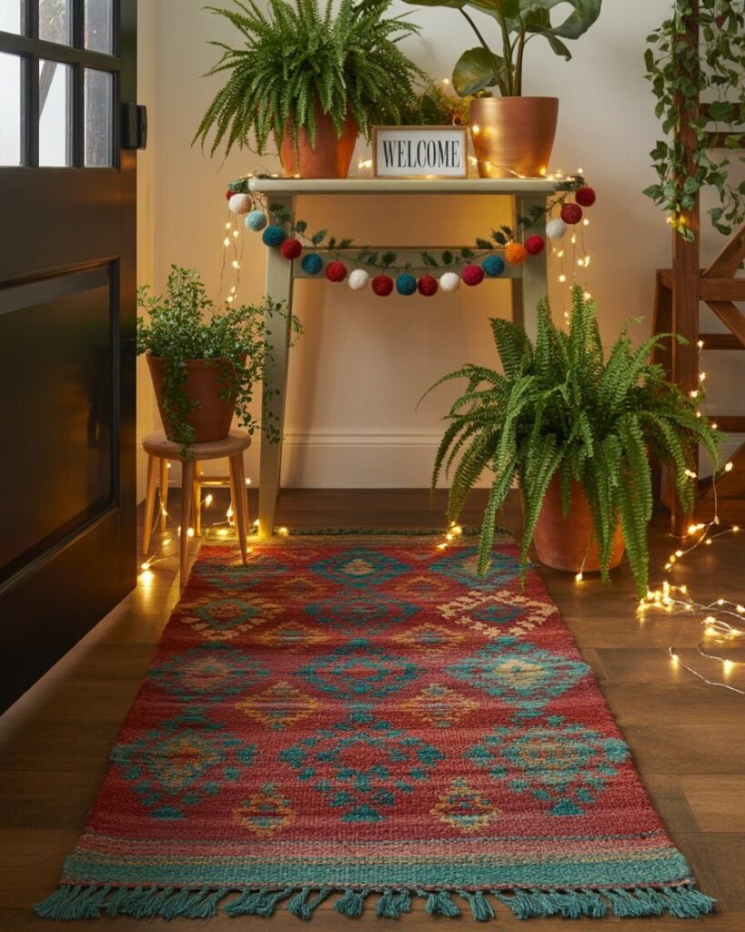 Stunning Christmas Entryway Ideas to Welcome Guests in Style