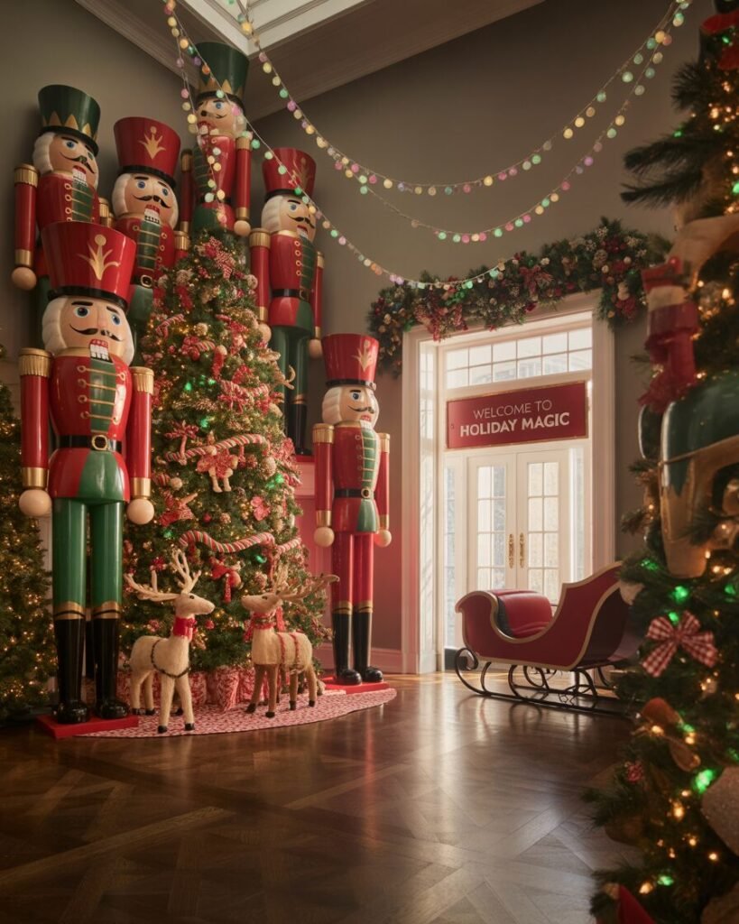 Stunning Christmas Entryway Ideas to Welcome Guests in Style