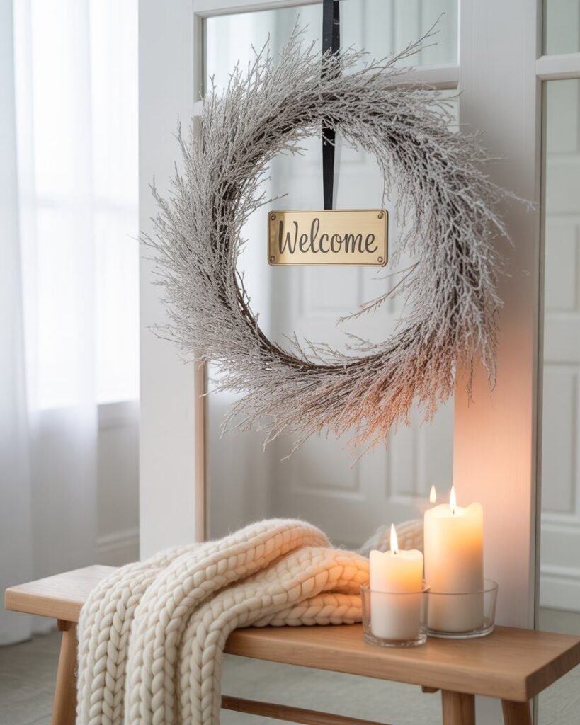 Stunning Christmas Entryway Ideas to Welcome Guests in Style