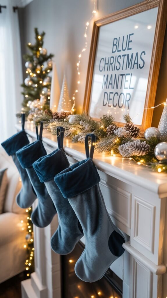 Blue Christmas Decor Ideas
