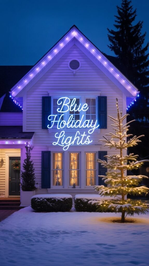 Blue Christmas Decor Ideas