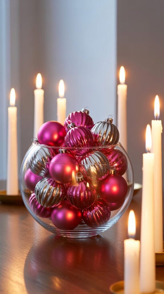 Pink Christmas Decoration Ideas