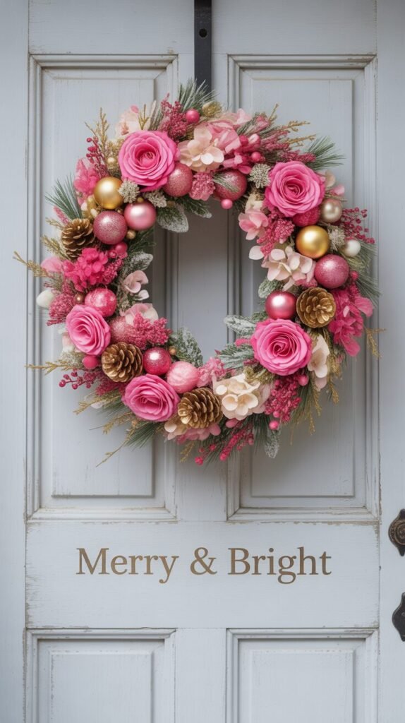 Pink Christmas Decoration Ideas
