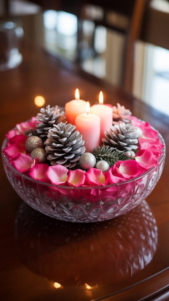 Pink Christmas Decoration Ideas