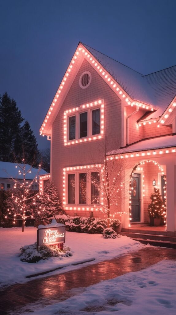 Pink Christmas Decoration Ideas