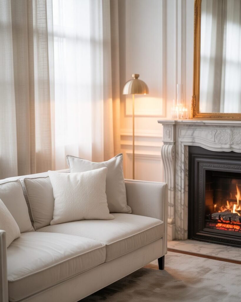 White Living Room Ideas 2025