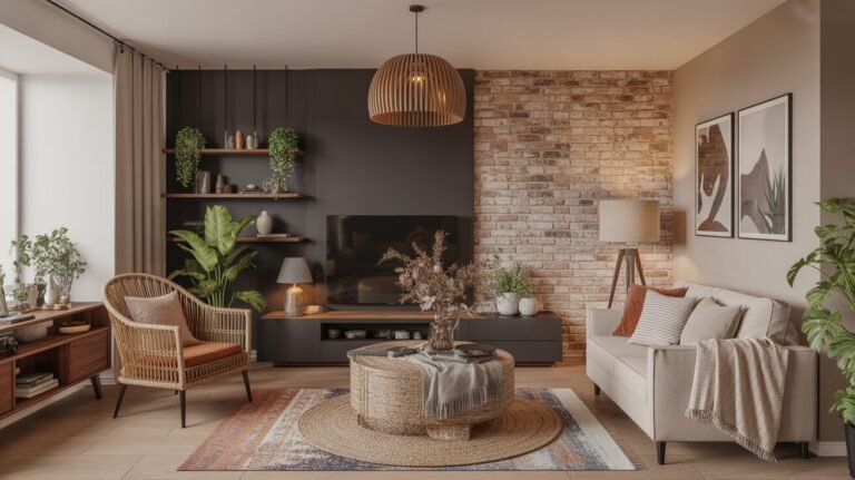 20 Edge Meets Boho Room Design Ideas